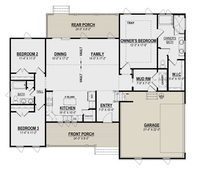 House Plan House Plan #31540 Drawing 1
