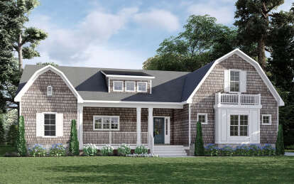 Country House Plan #6261-00025 Elevation Photo