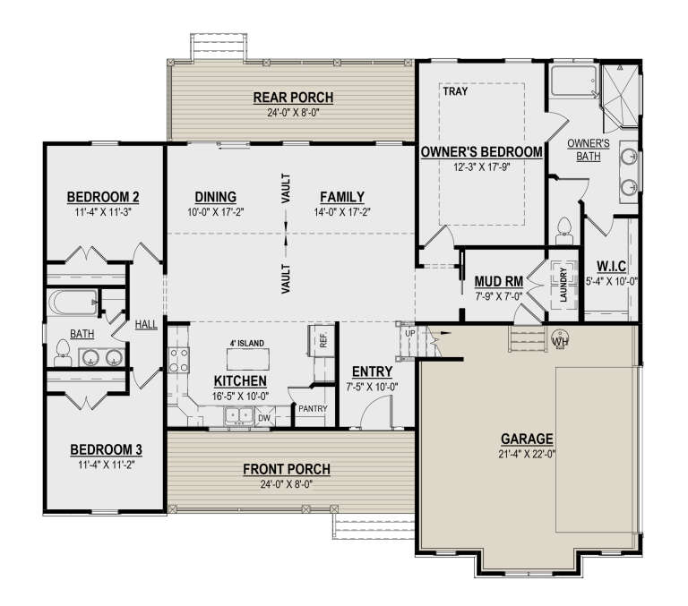 House Plan House Plan #31541 Drawing 1