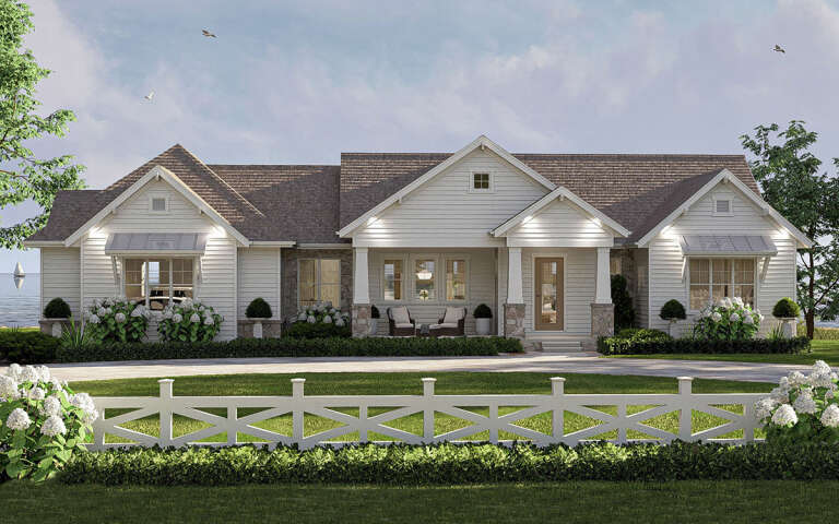 House Plan House Plan #31542 Front Elevation 