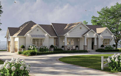Craftsman House Plan #963-01021 Elevation Photo