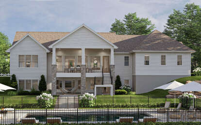 Craftsman House Plan #963-01021 Elevation Photo