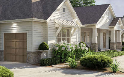 Craftsman House Plan #963-01021 Elevation Photo