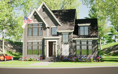 Traditional House Plan #1070-00309 Elevation Photo