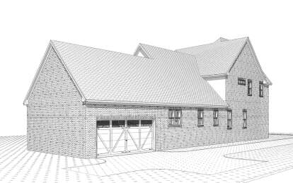 Traditional House Plan #1070-00309 Elevation Photo