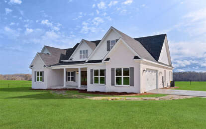 Modern Farmhouse House Plan #1070-00310 Build Photo