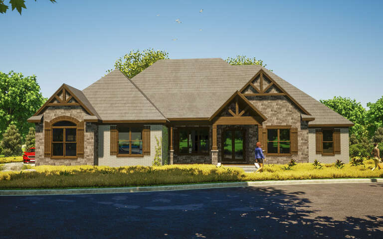 House Plan House Plan #31549 Front Elevation 