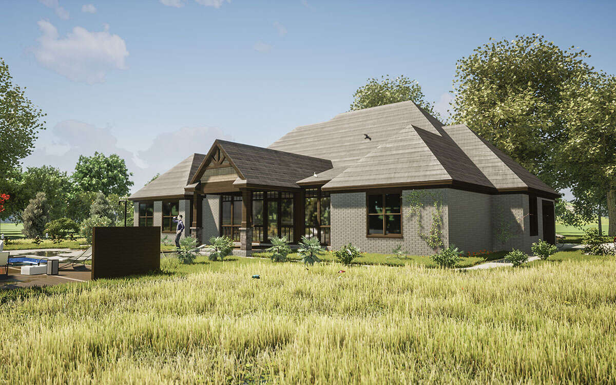 Craftsman Plan: 2,784 Square Feet, 3-4 Bedrooms, 3 Bathrooms