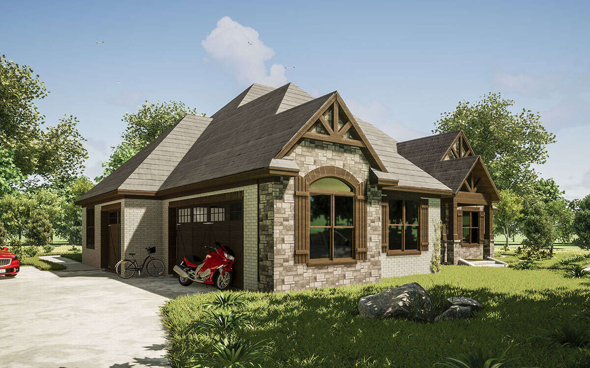 ツインハートページ Craftsman Plan: 2,784 Square Feet, 3-4 Bedrooms, 3 Bathrooms