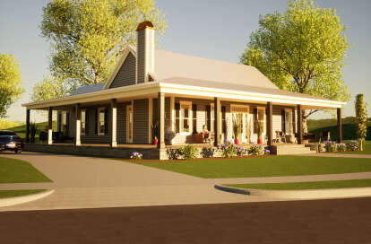 Country House Plan #1070-00314 Elevation Photo