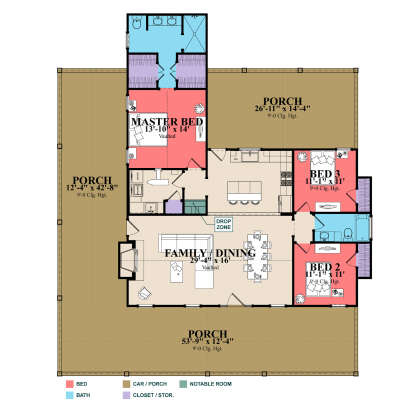 Main Floor  for House Plan #1070-00314