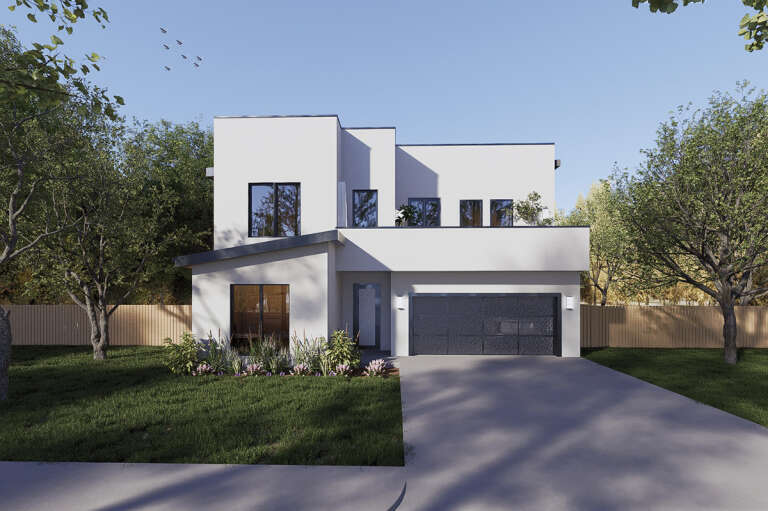 House Plan House Plan #31552 Front Elevation 