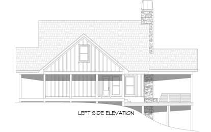 Lake Front House Plan #940-01152 Elevation Photo