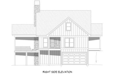 Lake Front House Plan #940-01152 Elevation Photo