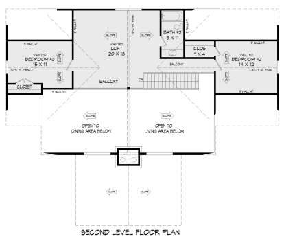 Second Floor for House Plan #940-01152