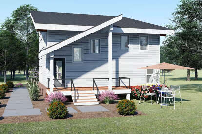 Contemporary House Plan #940-01153 Elevation Photo