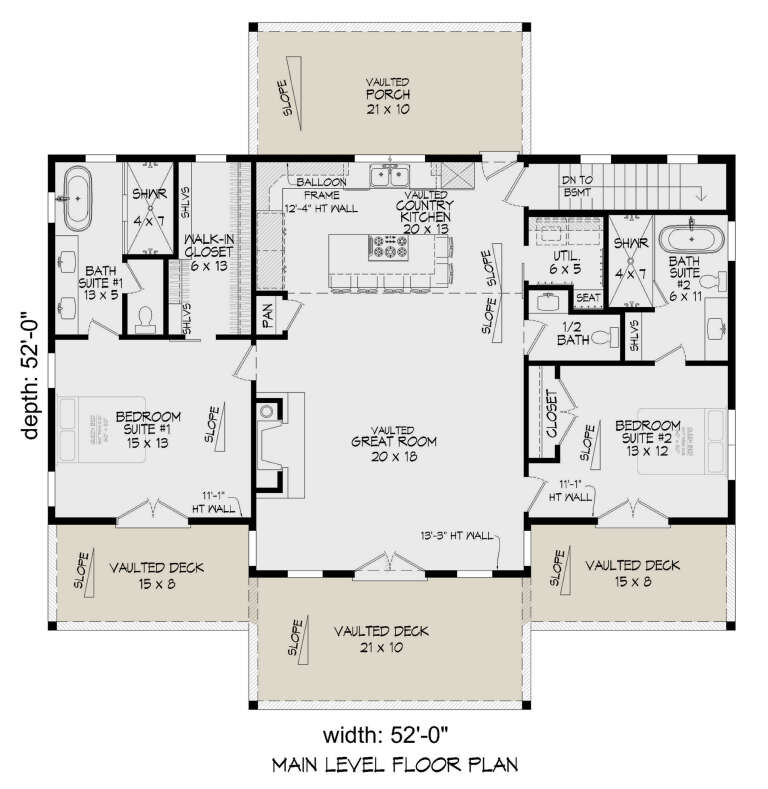 House Plan House Plan #31557 Drawing 1