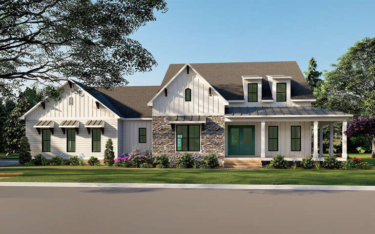 House Plan House Plan #31559 Front Elevation 