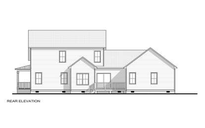 Modern Farmhouse House Plan #6261-00027 Elevation Photo