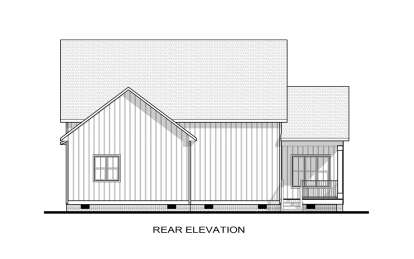 Modern Farmhouse House Plan #6261-00028 Elevation Photo