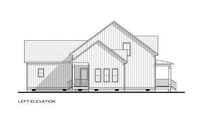 Modern Farmhouse House Plan #6261-00028 Elevation Photo