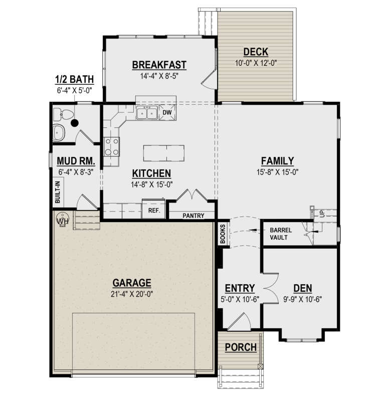 House Plan House Plan #31562 Drawing 1