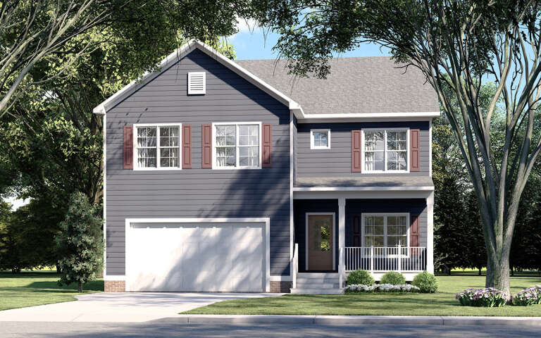 House Plan House Plan #31563 Front Elevation 