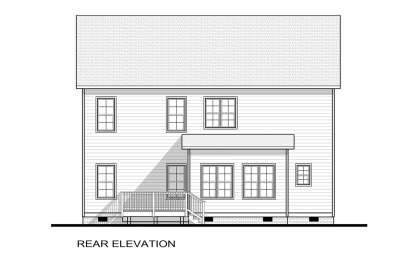 Traditional House Plan #6261-00030 Elevation Photo