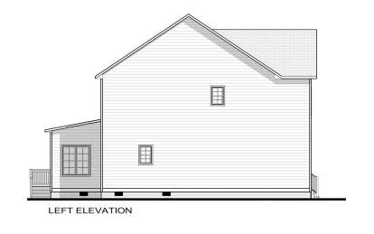 Traditional House Plan #6261-00030 Elevation Photo