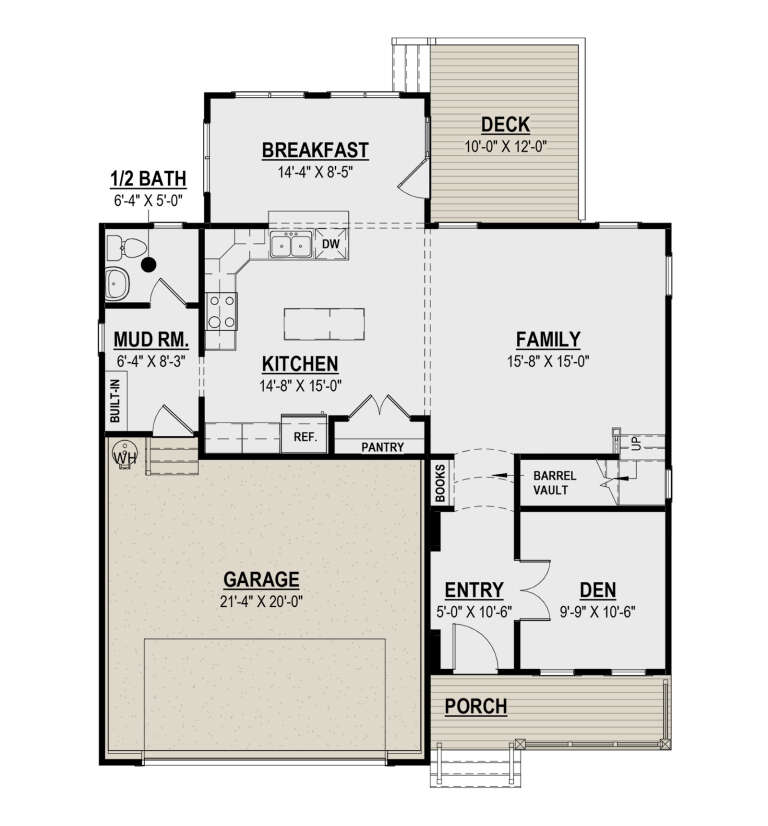 House Plan House Plan #31564 Drawing 1