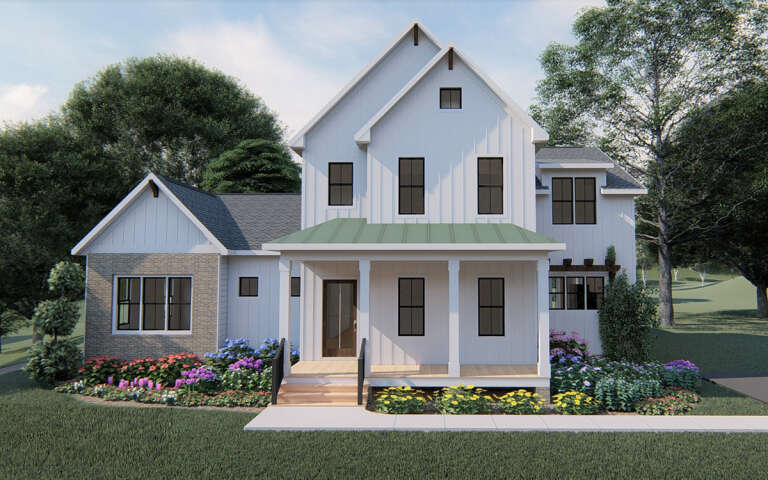 House Plan House Plan #31565 Front Elevation 