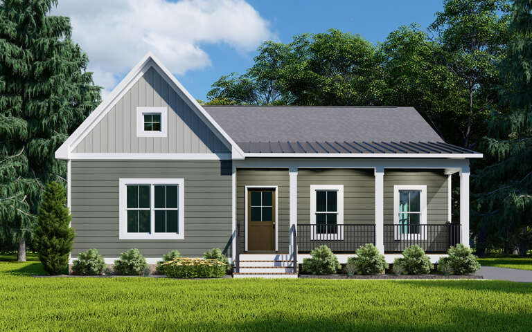 House Plan House Plan #31567 Front Elevation 