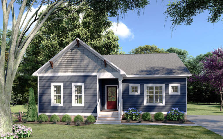 House Plan House Plan #31568 Front Elevation 