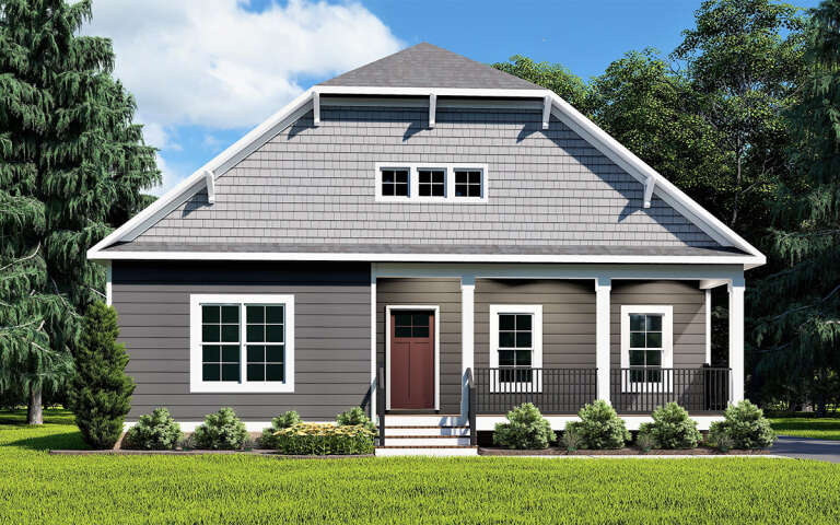 House Plan House Plan #31569 Front Elevation 