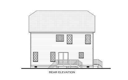Tudor House Plan #6261-00037 Elevation Photo
