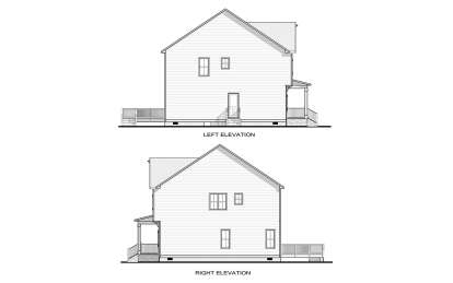 Traditional House Plan #6261-00038 Elevation Photo