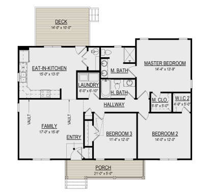Main Floor  for House Plan #6261-00040