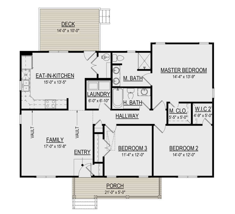 House Plan House Plan #31573 Drawing 1
