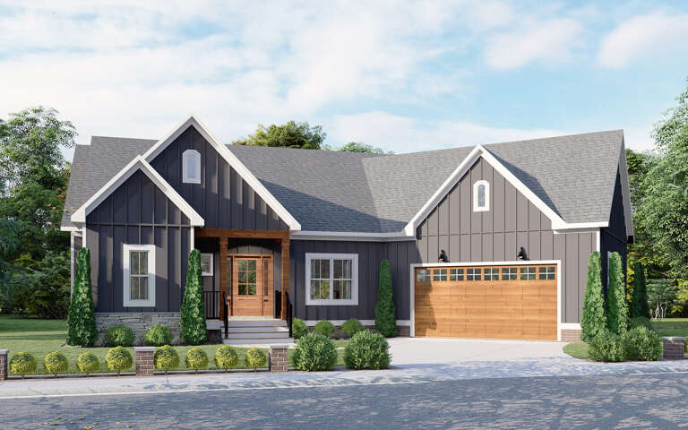 House Plan House Plan #31574 Front Elevation 