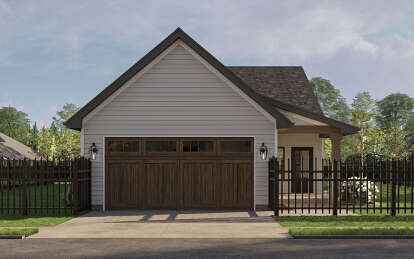Cottage House Plan #963-01024 Elevation Photo