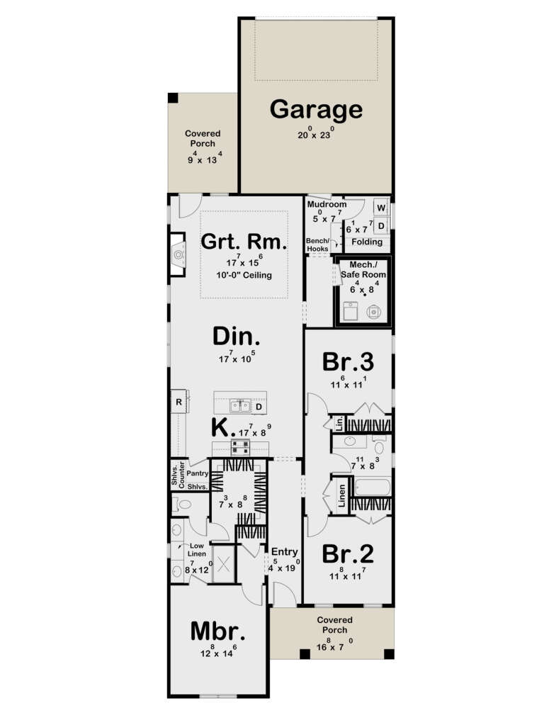 House Plan House Plan #31575 Drawing 1