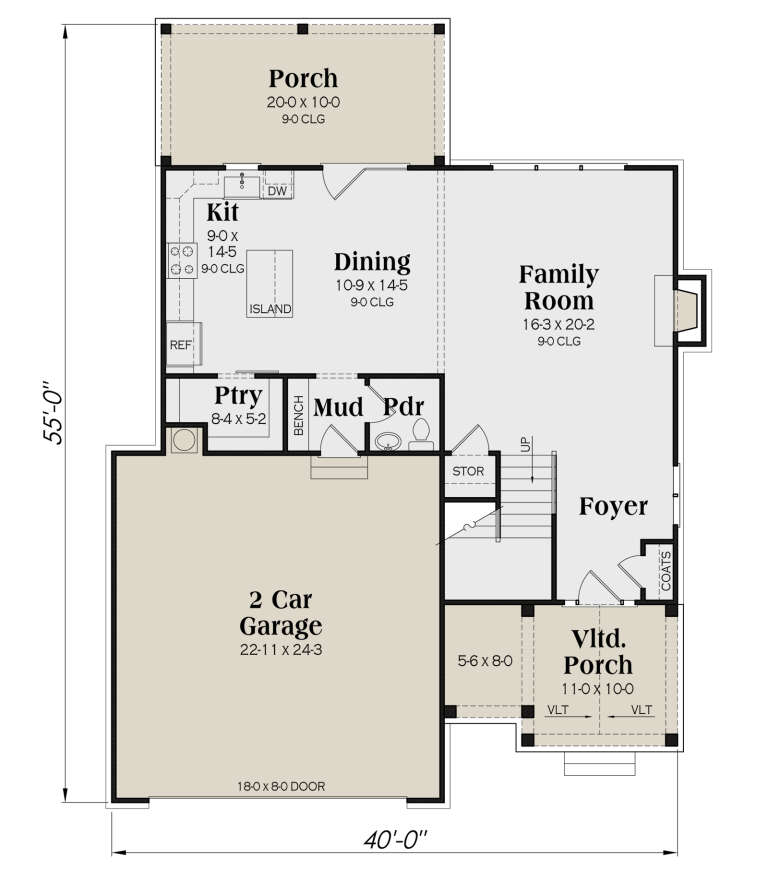 House Plan House Plan #31576 Drawing 1