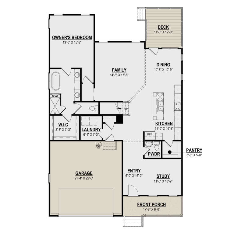 House Plan House Plan #31577 Drawing 1