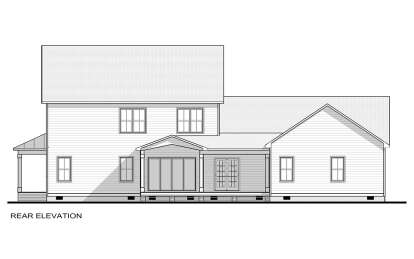 Traditional House Plan #6261-00046 Elevation Photo