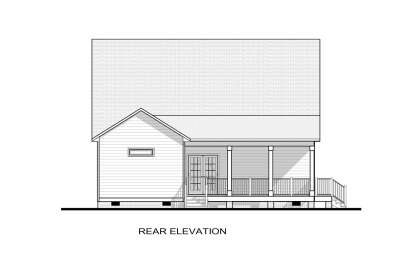 Traditional House Plan #6261-00047 Elevation Photo