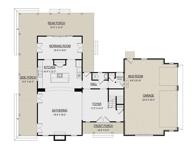 House Plan House Plan #31583 Drawing 1