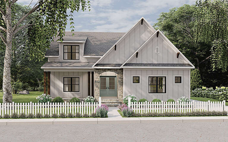 House Plan House Plan #31586 Front Elevation 