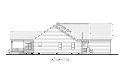 Craftsman House Plan #6261-00054 Elevation Photo