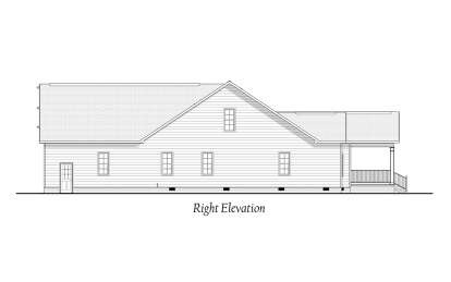 Craftsman House Plan #6261-00054 Elevation Photo