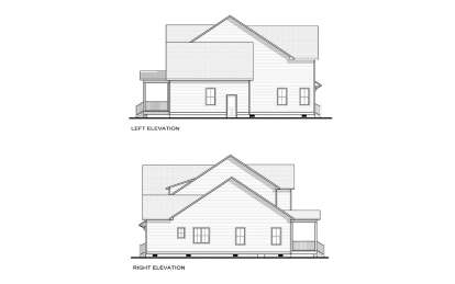 Modern Farmhouse House Plan #6261-00055 Elevation Photo